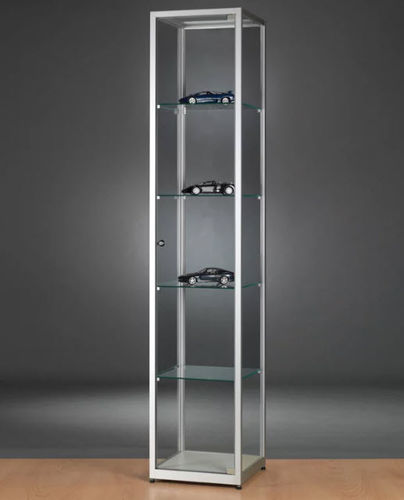 Vitrina contemporânea - WMS H400 - SDB Vitrinebouw BV - em vidro / em madeira / em alumínio anodizado