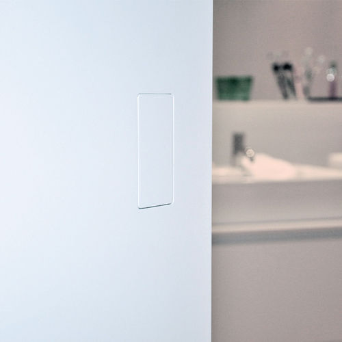 Maçaneta para porta - No-Ha&reg; 2.0 MINI - Joakim Products - metálica / de design minimalista / de embutir