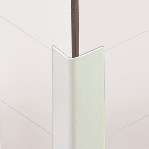Terminal de acabamento em PVC - NOVOESCUADRA XL PVC - EMAC - para ângulo externo / para parede divisória