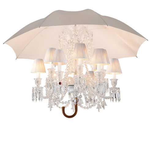 Lustre de design original - MARIE COQUINE   - Baccarat - em cristal / para 12 lâmpadas / da linha comercial