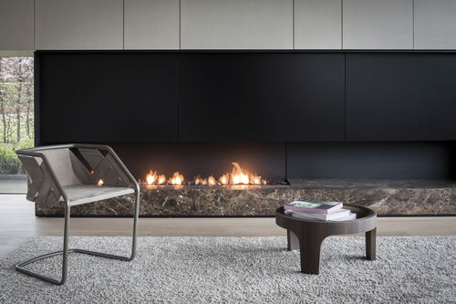 Lareira a gás - URBAN GAS 20 - Metalfire Architectural fireplaces - de embutir / de piso / com 2 faces