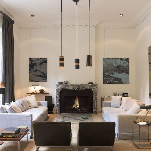 Lareira a gás natural - AVENUE MF 1050-75 GHE 1S - Metalfire Architectural fireplaces - a gás propano / de piso / de piso