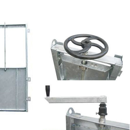 Válvula de controle de água e esgoto - PENSTOCKS - Techneau