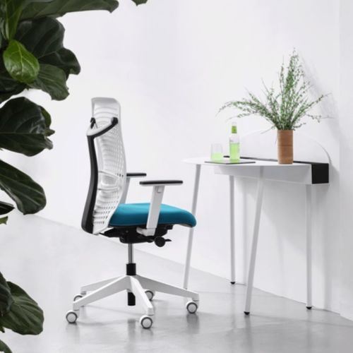 Cadeira contemporânea - SMARTBACK - LUXY - para ambiente interno / em poliamida / de fibra de vidro