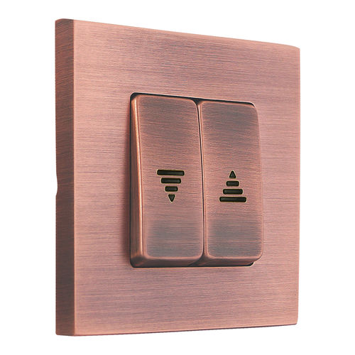 Interruptor para sistema de automação residencial - FEDE Switch & Light - com botão deslizante / de embutir / duplo