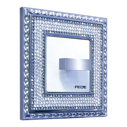 Interruptor rotativo - CONMFD01291CB  - FEDE Switch & Light - de embutir / metálico / em cristal