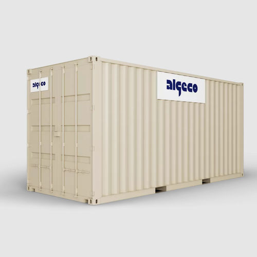 Caixa organizadora em aço - HIGH CUBE - Algeco - em madeira maciça