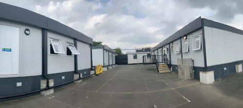 Construção em contêiner para escola - PCL339 - Algeco - modular / em aço galvanizado