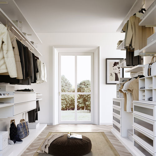 Closet de parede - 02  - GIESSEGI - contemporâneo / em madeira laqueada