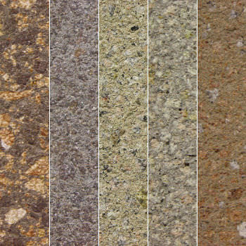 Revestimento de fachada em painéis - BUSH HAMMERED - Styl-Comp - em mármore / em granito / nervurado