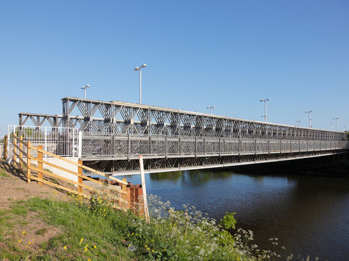 Ponte em alumínio - JPB - Janson Bridging - de rede / para estrada