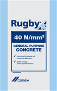 Concreto de alta performance - RUGBY 40N/MM2 - Cemex