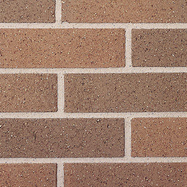 Tijolo aparente de terracota - 8632 - Belden Brick - para fachada / liso / marrom