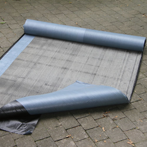 Camada de absorção acústica em rolo - DERBICOAT® HP SELFIX - Derbigum - em poliéster / em elastômero / com barreira de vapor