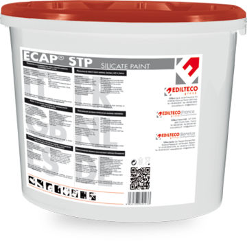 Tinta decorativa - ECAP STP - EDILTECO Group - para ambiente externo / para ambiente interno / para parede