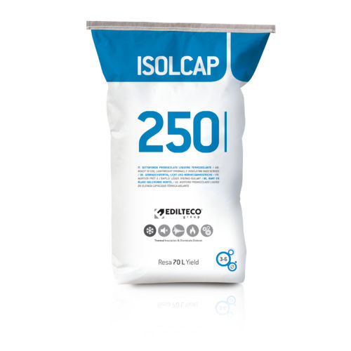 Isolamento térmico - ISOLCAP 250 - EDILTECO Group - em poliestireno expandido / a granel / para telhado