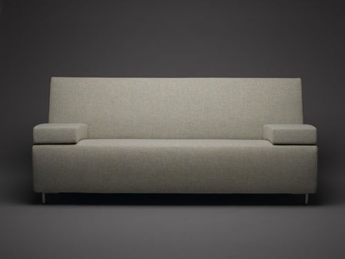 Sofá de design minimalista - BLONDY  - mminterier - em tecido / em couro / marrom