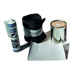 Selante de reparação - Flexirub - à base de butil / em EPDM