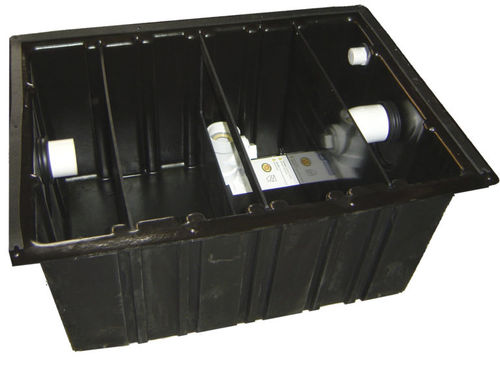 Separador de gordura sob pia - FOGHOG®  - BioMicrobics - para cozinha profissional / para restaurante / em polietileno