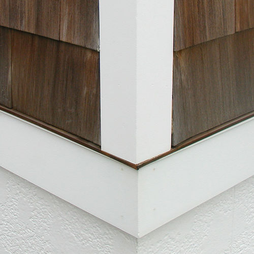 Moldura em PVC - CORNERBOARD - AZEK Building Products - de canto / para ambiente externo