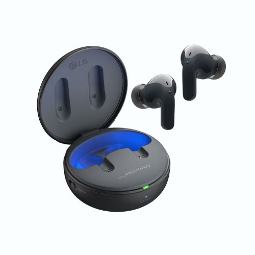 Fone de ouvido sem fio - TONE Free UT90Q - LG Electronics - com redução de ruído / com microfone / recarregável