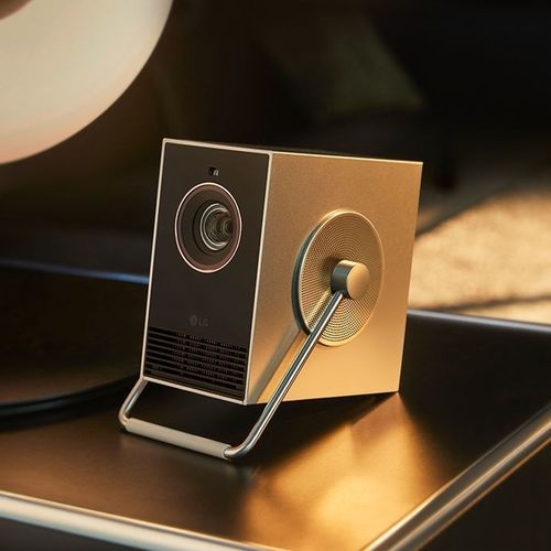 Projetor de vídeo home cinema - CineBeam Q - LG Electronics