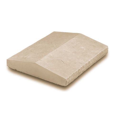 Remate superior de muro em pedra - CHISELED EDGE PEAKED - Eldorado Stone