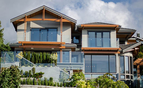 Revestimento de fachada em painéis - ARCHITECTURALBLOCK™ GRAY - NICHIHA FIBER CEMENT - em fibrocimento / liso