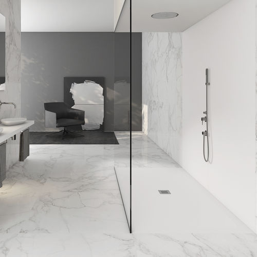 Piso de box retangular - NATURE - HIDROBOX by absara - de embutir / ao nível do piso / em Superfície Sólida