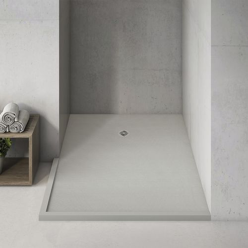 Piso de box retangular - NEO PLUS - HIDROBOX by absara - elevado / de resina / em ardósia
