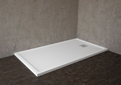 Piso de box retangular - CUBE - HIDROBOX by absara - de sobrepor / ao nível do piso / em Superfície Sólida