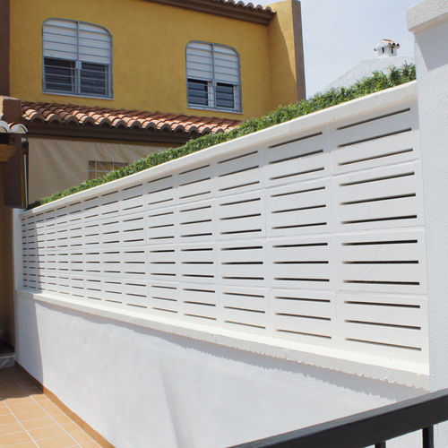Elemento vazado em concreto pré-fabricado - ALTEA - Verniprens - de jardim / para pátio