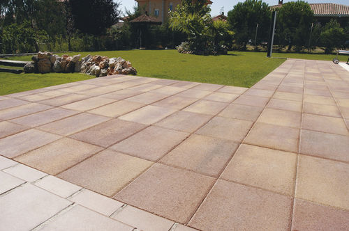 Placas de revestimento em concreto - CIBELES - Verniprens - fosca / para ambiente externo / para piso