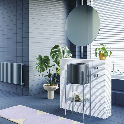 Placas de revestimento em grés porcelanato - FILI - Ceramica Bardelli - brilhante / acetinada / com motivos impressos