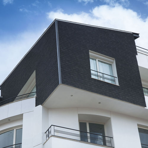 Telha shingle à base de betume - CAMBRIDGE XTREME 9.5° - IKO - Euroclasse E / para telhado / para parede