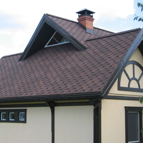 Telha shingle em fibra de vidro - SUPERGLASS HEX - IKO - em asfalto / Euroclasse E / para telhado
