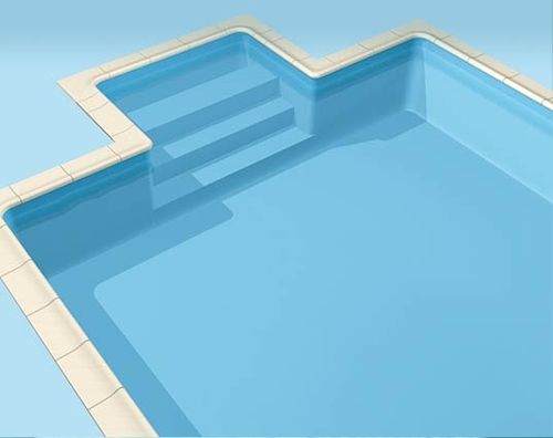 Escada para piscina - ISLAND 1 - PISCINES MAGILINE