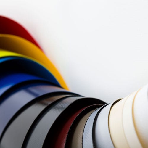 Membrana arquitetônica em PVC - ARCADE FR - Saint Clair Textiles - em tecido / em poliéster / em poliéster