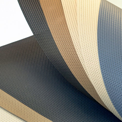 Membrana têxtil em PVC - SUNVIEW 05 - Saint Clair Textiles - em poliéster / para quebra-sol / resistente ao fogo