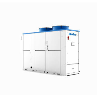 Chiller com condensação a ar - ZETA SKY - Blue Box Group - de piso / compacto / industrial