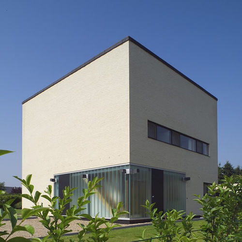 Tijolo aparente de terracota - CREME - Vandersanden Group - para fachada / com relevo / artesanal