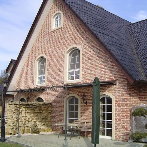 Tijolo aparente de terracota - OUD BRABANT - Vandersanden Group - para fachada / envelhecido / com relevo