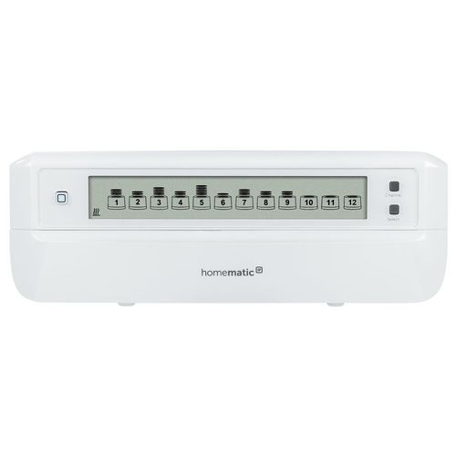 Regulador de aquecimento saliente - HMIP-FALMOT-C12 - Homematic IP by eQ-3 - em trilho DIN / de parede / para aquecimento no piso