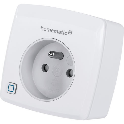 Tomada elétrica - HmIP-PSM-PE-2 - Homematic IP by eQ-3 - de parede / de sobrepor / contemporânea