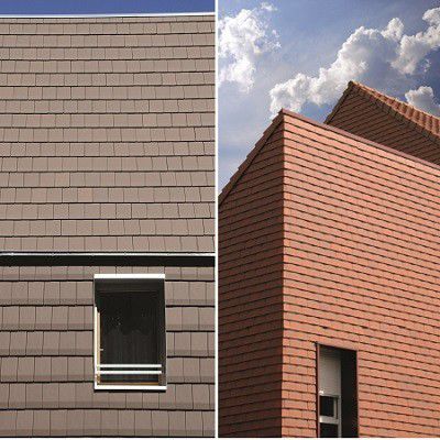 Tijolo aparente de terracota - COTTO3 - PICA - para ambiente externo / colado / contemporâneo