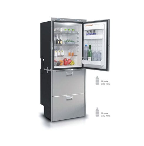 Refrigerador combinado com gavetas - DW360 OCX2 BTX IM - VITRIFRIGO - da linha residencial / de instalação livre / Inverse (freezer em baixo)