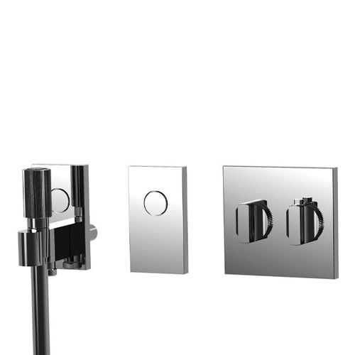 Misturador monocomando para box de banheiro - F5945CR - Fima Carlo Frattini - de embutir / termostático / em latão