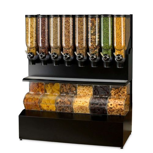 Dispenser de produtos a granel autoportante - GNDL501 - IDM Ltd. - freestanding / para supermercado / para a indústria alimentícia