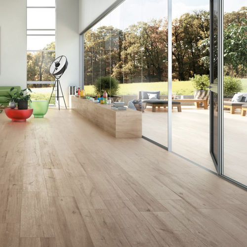 Placas de revestimento em grés porcelanato - HIRATI : NEUTRE - Novoceram sas - com acabamento natural / estruturada / para ambiente interno