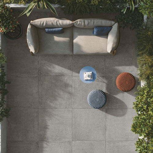 Placas de revestimento em grés porcelanato - TERANGA : PERLE - Novoceram sas - fosca / nacarada / para ambiente interno